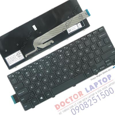 Bàn Phím Dell Inspiron 5455 14-5455, Thay Ban Phim Laptop Dell 5455