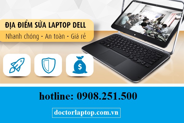 DoctorLaptop chuyên sửa laptop Dell uy tín tại TPHCM